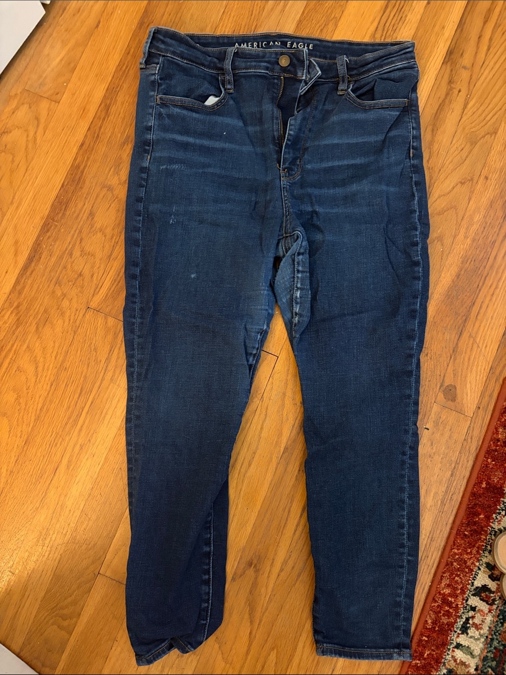 American Eagle Outfitters Women’s Dark Blue Skinny Jeans